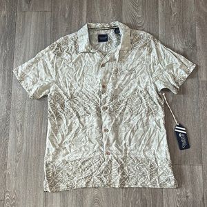 NWT Caribbean Casuals men’s Hawaiian shirt sz M